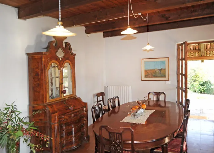 Villa Ca'becca Bioglio- Il Portico Sulla Valle