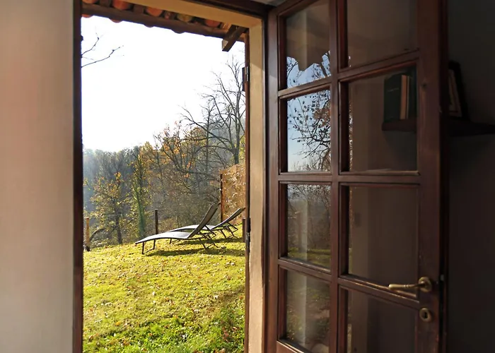 Villa Ca'becca Bioglio- Il Portico Sulla Valle *